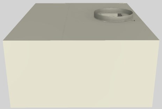 Vent-A-Hood® 30" Biscuit Wall Mounted Range Hood-1