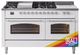 Ilve® Nostalgie II Series 60" Custom RAL Color Pro Style Dual Fuel Range-0