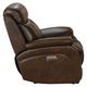 BarcaLounger® Sandover Tri-Tone Chocolate Leather Power Recliner-4