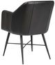 Classic Home Leon Jet Black Dining Chair-4
