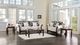 Furniture of America® Cassani 2-Piece Light Gray/Walnut Sofa Set-0
