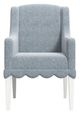 A.R.T. Furniture® Haven Sea Blue Upholstered Hostess Chair-2