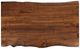 Jofran Inc. Nature's Edge Chestnut 60" Dining Table with Black Base-4