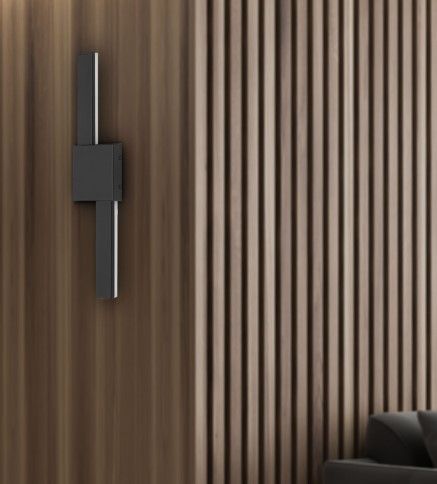 Cal® Lighting & Accessories Jaca Black Wall Sconce-1