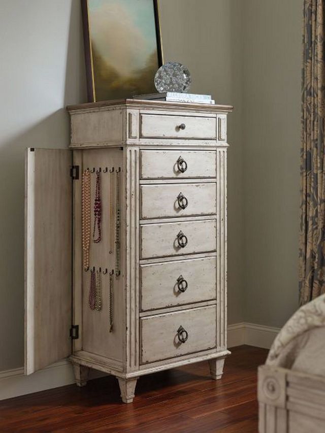American Drew® Southbury Parchment Lingerie Chest-3