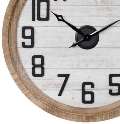 Crestview Collection Time Passes Multi-Colored Wall Clock-1