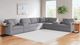 Signature Design by Ashley® Modmax 8-Piece Granite L-Shape Sectional with Storage Consoles-5