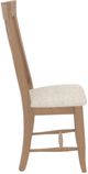 Canadel Core 6305 Pecan Washed Upholstered Dining Side Chair-2