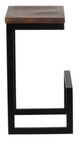 Porter International Designs Cube Black/Walnut Bar Stool-2