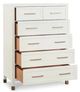 Bassett® Furniture Tidewater Hampton White Tall Chest-2