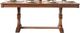 Urban Collections by Yutzy Woodworking Harper Cappuccino/Retreat White Oak 48”x48” Double Pedestal Dining Table-0