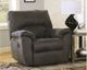 Signature Design by Ashley® Tambo Pewter Rocker Recliner-1