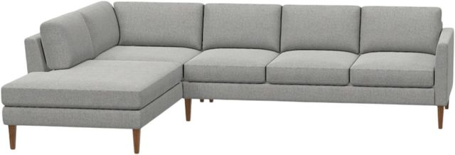 American Leather® Customizable Tali Petite 3-Piece Fabric  L-Shaped Sectional with Chaise-1