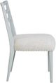 Bernards Citrus Heights Gray/Ocean Dining Side Chair-2