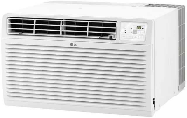 LG 11,800 BTU's White Thru the Wall Air Conditioner with 11,200 BTU's Heating-1