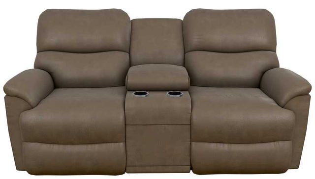 La-Z-Boy® Trouper Mink Power Reclining Loveseat with Console, Headrest, and Lumbar-2