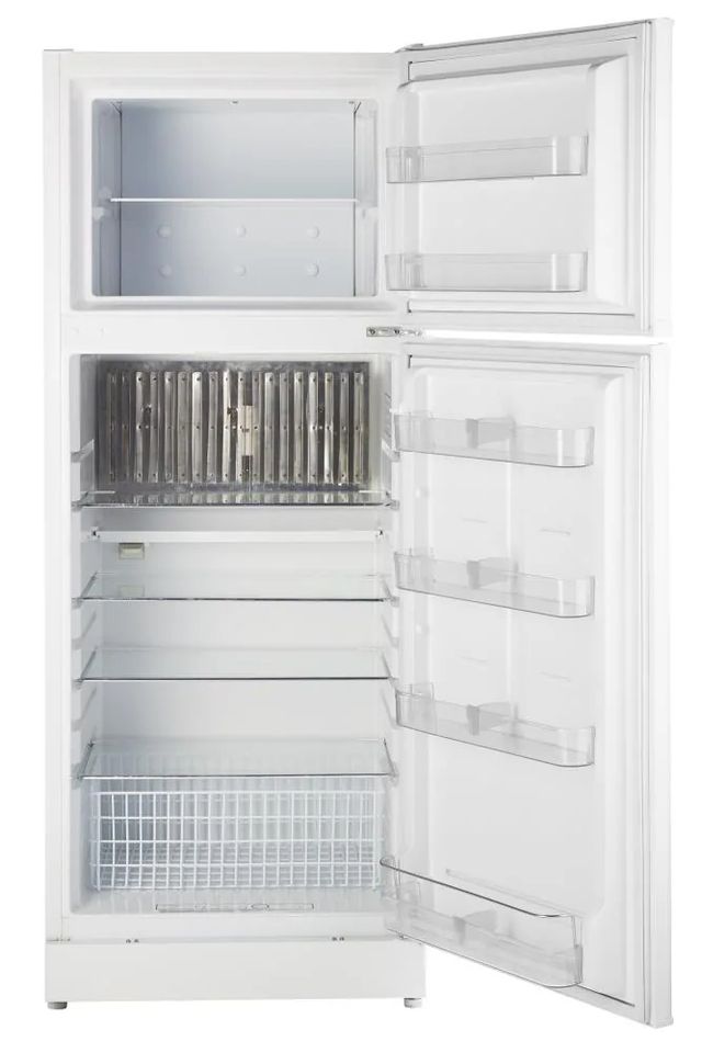 Unique® Appliances 28" 14 Cu. Ft. Marshmallow White Propane Top Freezer Refrigerator-1