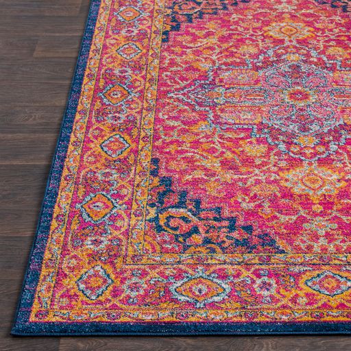 Surya Harput Garnet 7' Square Rug-2