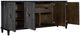 Hooker® Furniture Melange Madeline Black 4-Door Credenza-3