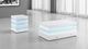 Furniture of America® Maloy White End Table-2