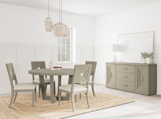 Riverside Furniture Cascade Dovetail Round Dining Table-1