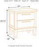Signature Design by Ashley® Ralene Medium Brown Nightstand-3