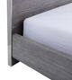VIG Furniture Modrest Charlene Gray/Stainless Steel Eastern King Panel Bed-2