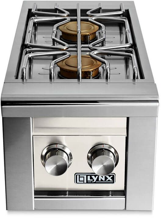 LYNX Professional 13 Glacier Gas Double Side Burner