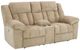 Signature Design by Ashley® Tip-Off Wheat Power Reclining Loveseat-0