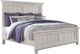 Liberty Furniture River Place 5-Piece Riverstone White/Tobacco King Panel Bedroom Set-1