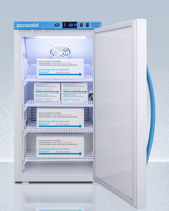 Accucold® by Summit® 3.0 Cu. Ft. White Under the Counter Refrigerator-3