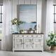 Liberty Furniture River Place Riverstone White/Tobacco Accent Server-0