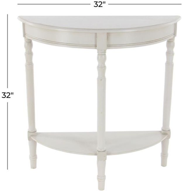 Deco Marche Light Gray Console Table-3