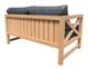 CabanaCoast® Customizable Kensington SOL Teak™ Outdoor Sectional Left Module-2