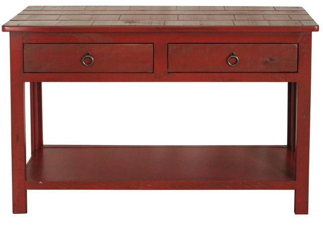 American Heartland Manufacturing Rustic Sofa Table-1