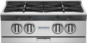 BlueStar® Platinum Series 24" Stainless Steel Natural Gas Rangetop