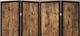 Coaster® Deepika Industrial Antique Nutmeg Four-Panel Screen-1