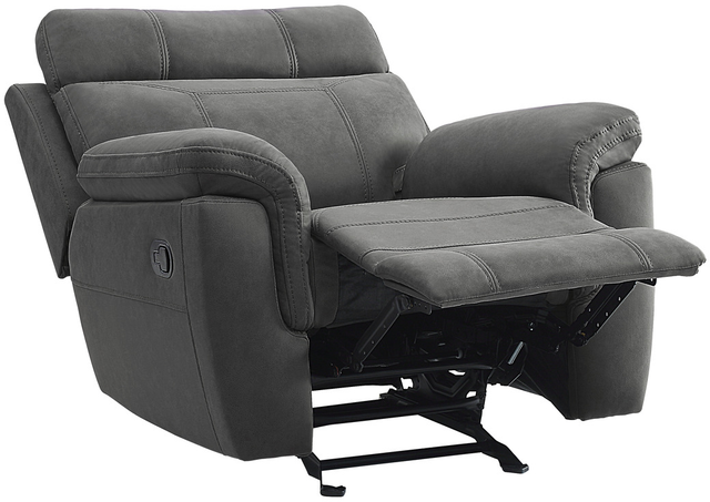 Homelegance® Clifton Gray Manual Glider Recliner-2