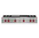 Wolf® 48" Liquid Propane Stainless Steel Rangetop-0
