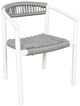 CabanaCoast® Customizable Breezeway Aluminum Outdoor Dining Chair-0