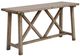 Nest Home Collections Two Harbors Antique Natural 72" Rectangular Counter Height Table-0