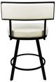 Steve Silver Co. Zenon Black/White Counter Stool-1