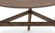 Natuzzi Editions Plettro Blonde Ash Round Corner Table-1