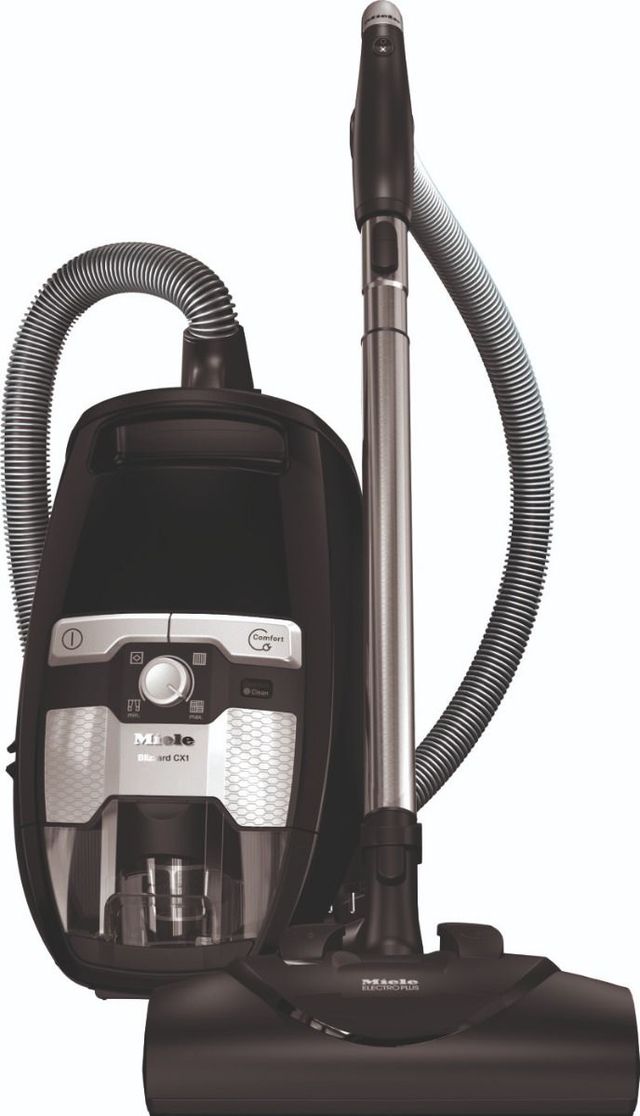 Miele Vacuum Blizzard CX1 Electro+ Obsidian Black Canister Vacuum-0