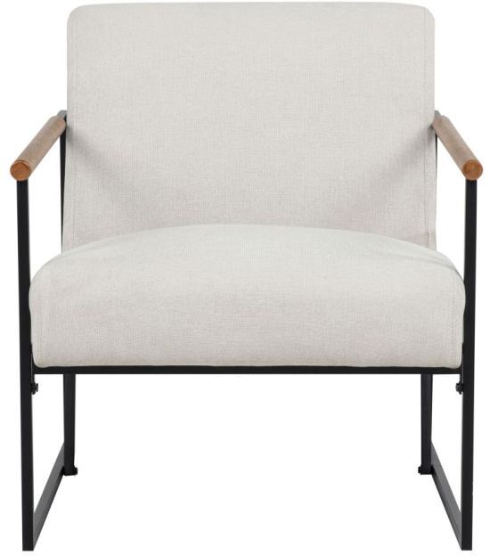 Coaster® Monsen Ivory Upholstered Metal Frame Accent Chair-3