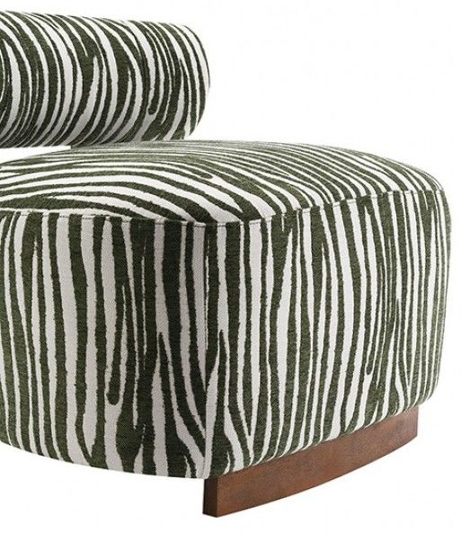 Furniture of America® Niobe Green Accent Chair-4