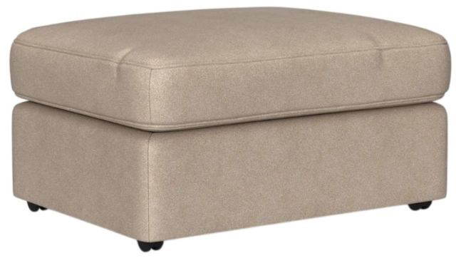 Flexsteel® Customizable Vail Leather Ottoman-1