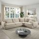 ACME Furniture Jonina 3-Piece Beige Chenille Sectional-2
