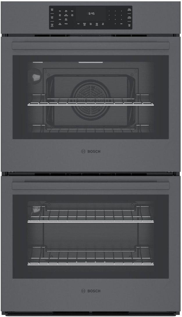Bosch® 800 Series 30" Black Stainless Steel Built In Electric Double Oven-1