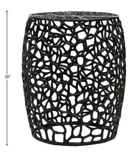 Meridian Furniture Priya Black End Table-3